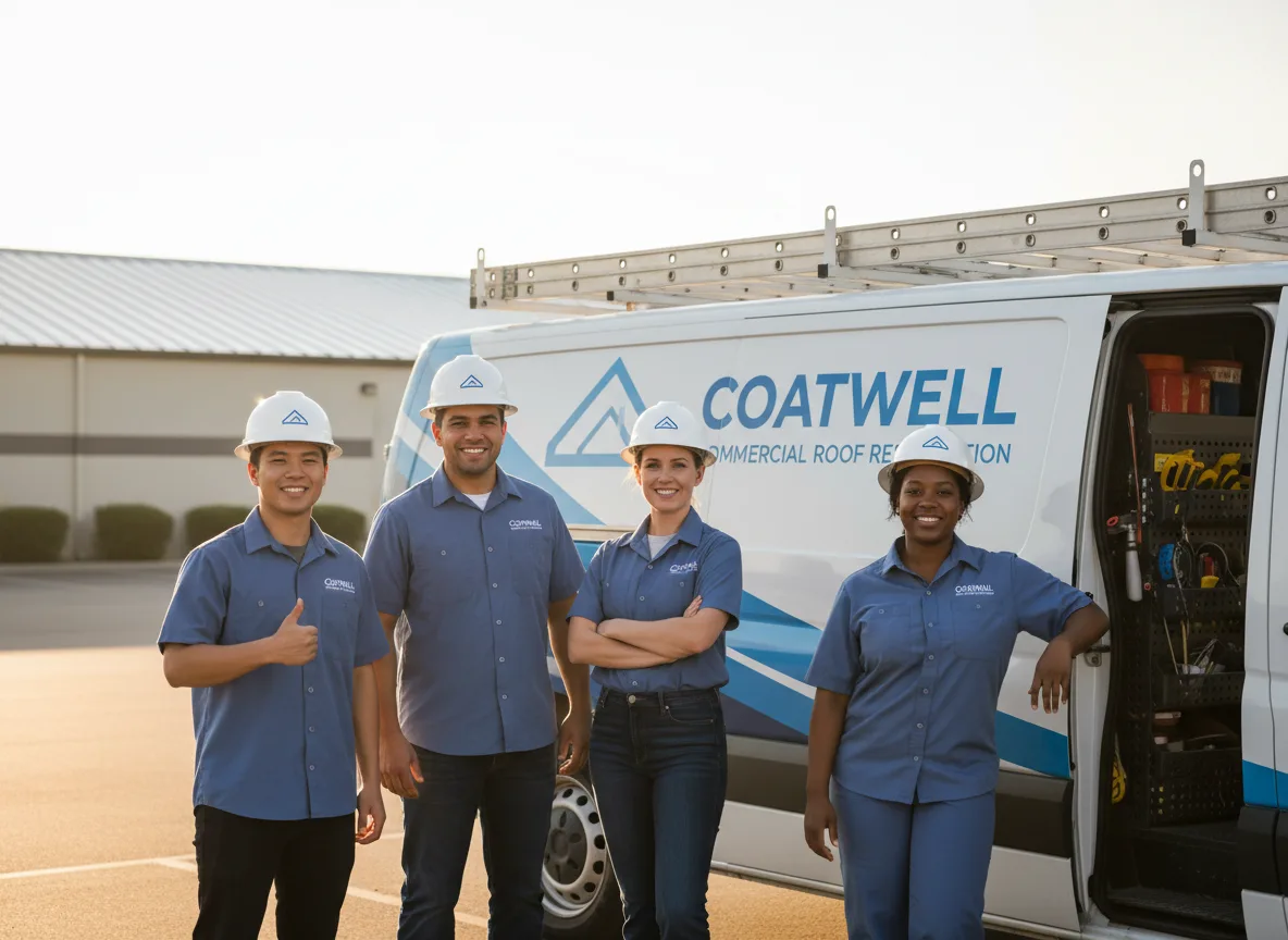 Commercial roof coating company in Dodd City, TX